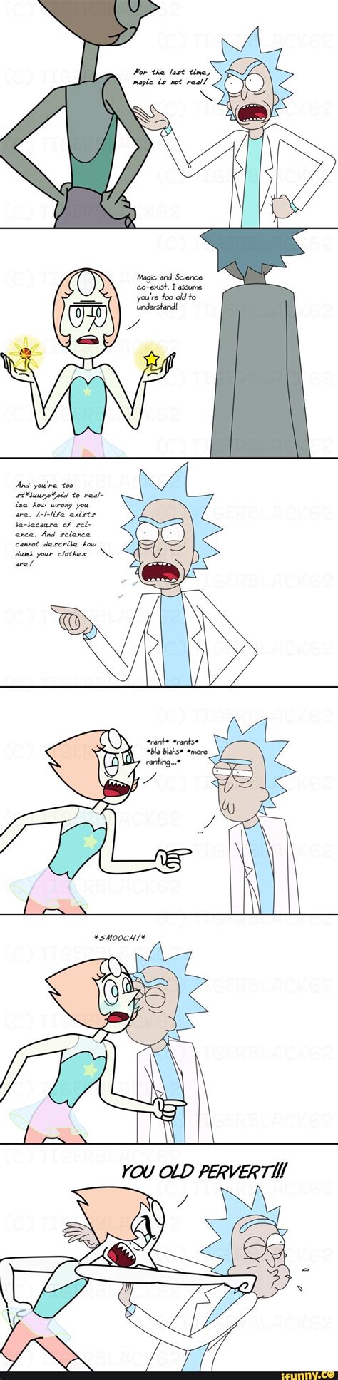 Stevenuniverse Ifunny Rick And Morty Crossover Rick And Morty