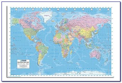 Extra Large Laminated World Map Maps Resume Examples O85pwbxdzj