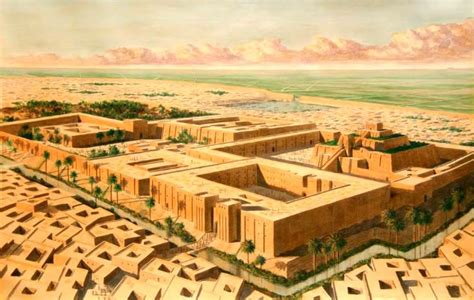 The Ancient Mesopotamian City Of Ur Arte Sumerio Egipto Y Ciudades