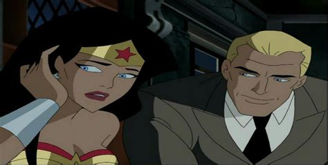 Wonder Woman And Steve Trevor Justice League Animated Dc Comics Comics