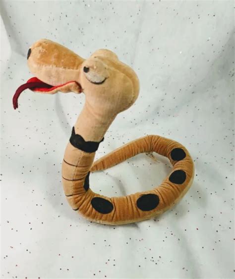 Vintage 1966 Disney Parks Kaa Jungle Book Plush Stuffed Toy 17 Made In