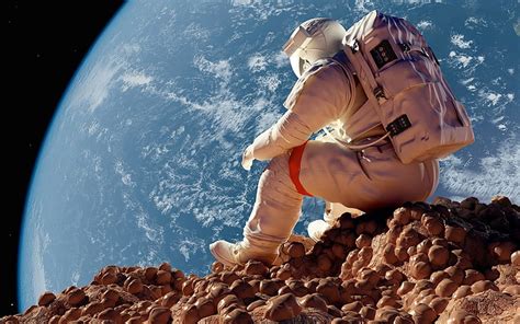 Astronaut Nasa Earth Hd Space Earth Nasa Astronaut Hd Wallpaper