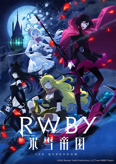 Ruby Rose Weiss Schnee Yang Xiao Long And Blake Belladonna Rwby And