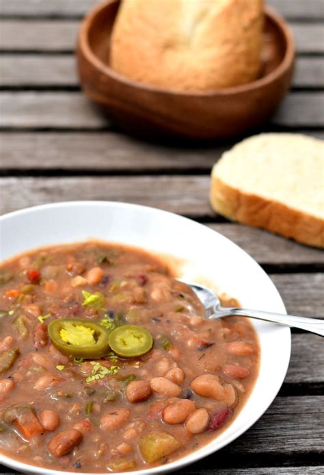 Slow cooking soups just makes them so much better! Vegan 15 Bean Soup (Instant Pot) | Recipe | 15 bean soup ...