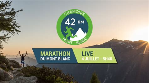 Live Marathon Du Mont Blanc Chamonix 2021 Youtube