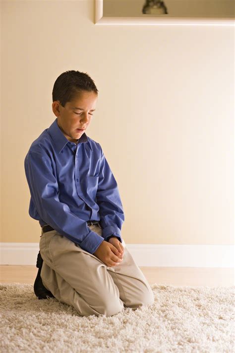 Boy Kneeling