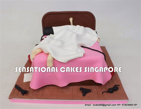 The Sensational Cakes Couple Under Blanket Theme Naughty Cake Singapore Hens Night 69 Cake