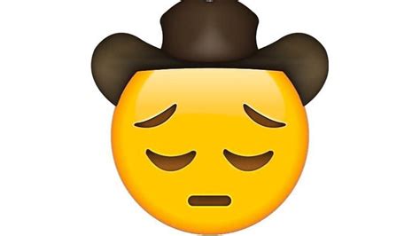 Sad Cowboy Emoji Know Your Meme