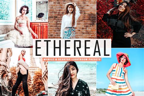 This collection was created for their wedding, fashion, portrait wedding, bloggers, influences, lifestyle photography, travel, vacation, food photography. Free Ethereal Mobile & Desktop Lightroom Presets ...