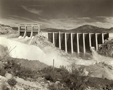 Bartlett Dam C1938 Photograph By Granger Fine Art America