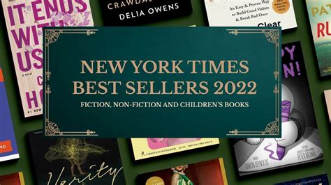 25 Books From The New York Times Bestseller List 2022 · An In Depth