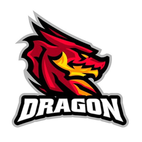 Premium Vector Dragon Esport Logo