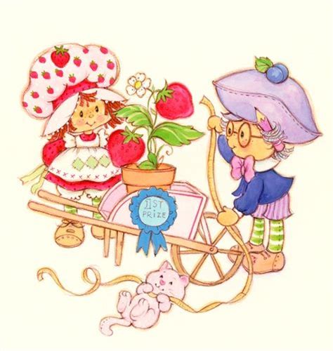 Strawberry Shortcake And Plum Pudding Strawberry Shortcake Characters