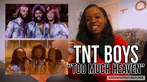Tnt Boys As Bee Gees Too Much Heaven Reaction Youtube