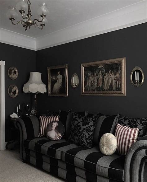 20 Incredible Goth Living Room Ideas For Inspiration