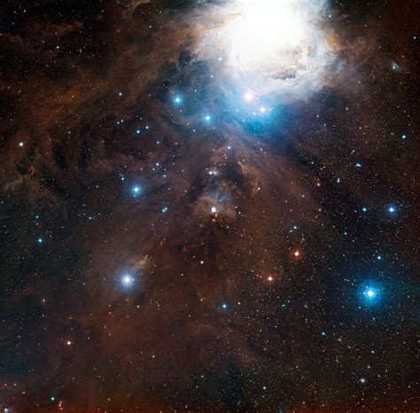 Hidden Stars In Orion Vista Unravels Secrets Of Massive Stellar