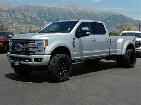 2019 Ford Super Duty F 350 Platinum Fx4 Lifted Ford Crew Cab Dually