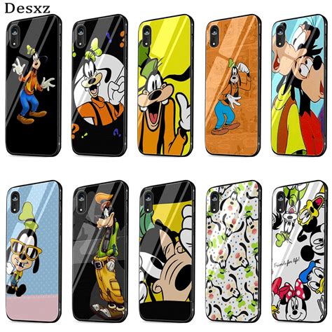 Tempered Glass Case Goofy Is In Mickey Mouse Cover For Iphone X Xs Xr Max 6 6s 7 8 Plus 5 5s Se