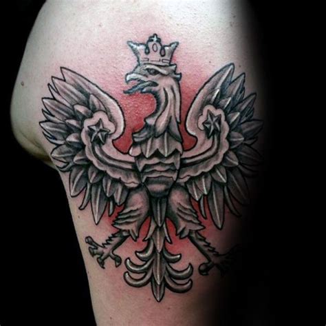 60 Polish Eagle Tattoo Designs For Men Coat Of Arms Ink