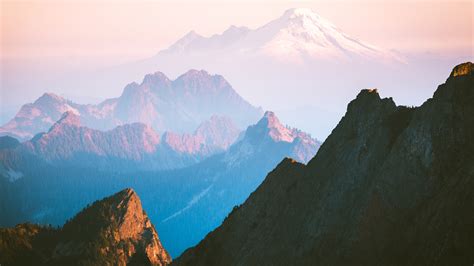 Cascade Range Mountains 4k Wallpapers Wallpapers Hd