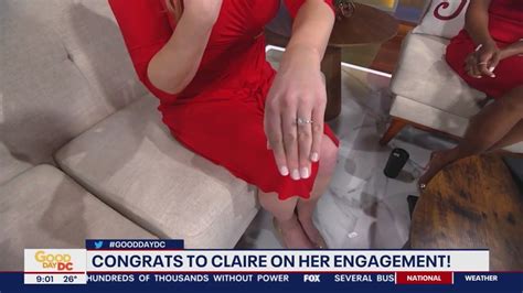 FOX 5 S Claire Anderson Is Engaged YouTube