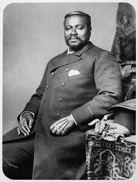 Posterazzi Cetshwayo 1826 1884 Nlast Zulu King Stretched Canvas