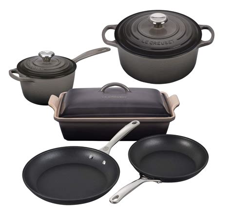 Buy Le Creuset 8 Piece Multi Purpose Enameled Cast Iron With SS Knobs