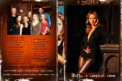 Buffy The Vampire Slayer Season 6 Dvd Cover Hun By Christo1991 On