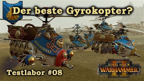 Gyrocopters were invented by the dwarf engineers guild and are flown by members of the guild. Der beste Gyrokopter? Testlabor #08 - Total War: Warhammer ...