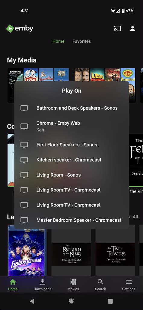 Emby Playback Ends And Closes When Casting To Tv Through Chromecast