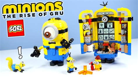 Lego Minions The Rise Of Gru Brick Built Minions And Their Lair Set