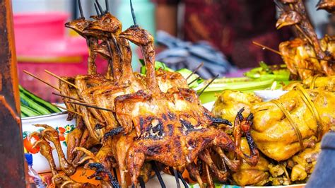 Indonesian Street Food At Gianyar Night Market In Bali All Food For
