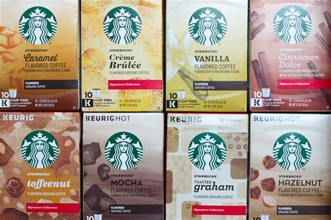 Starbucks Flavored K Cup Coffee Pods — Fall Variety Pack For Keurig