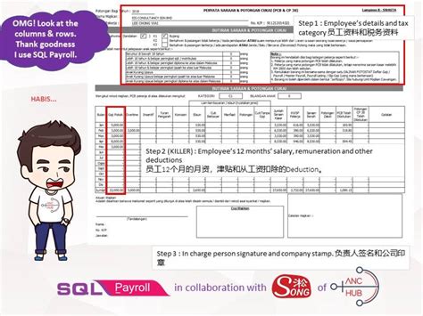 Memastikan kiraan pcb yang maksud potongan cukai bulanan(pcb) dan mengira pcb. Penyata Saraan Potongan Cukai Pcb Cp 38 Lampiran B Download