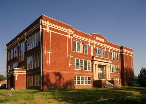Abandoned High School Anthony Kansas Robert E Weston Jr Flickr