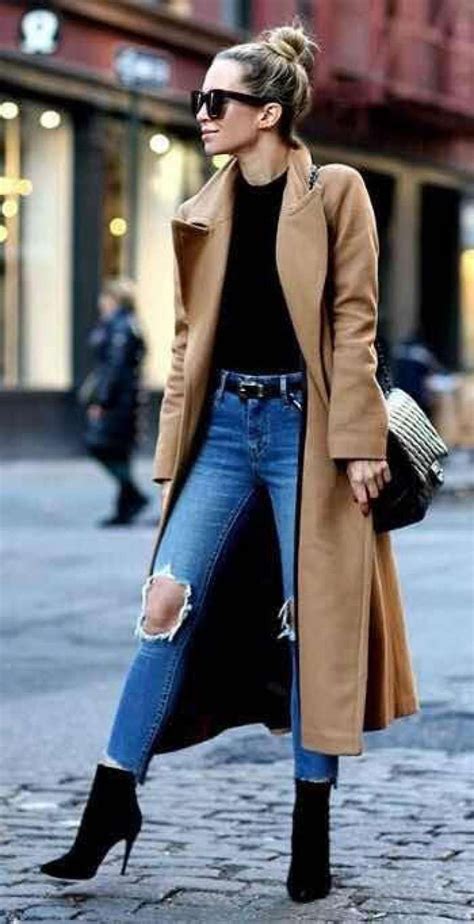 Outfits Con Jeans Y Tacones • 32 Ideas Para Lucir Perfecta Trendy Fall