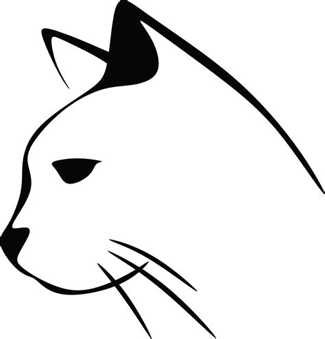 Cats Clipart Black And White
