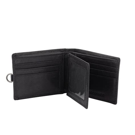 Mans Wallet Rugged Hide Rfid Bi Fold Wallet 2 In 1 Style New Ebay