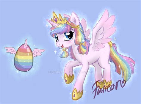 Mlp Reverse Egg Adopt 1 Rainbow Alicorn Princess By Furreon On Deviantart