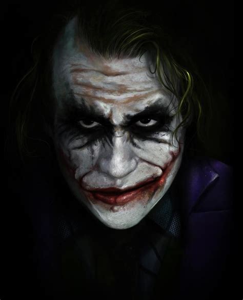 Standing In The Corner Of The Room Was The Joker He Smiled His Creepy