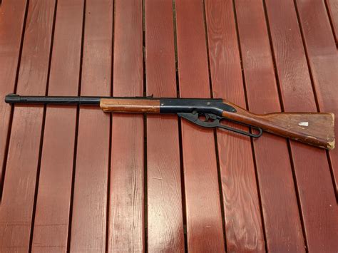 Vintage Daisy Model 95B BB Air Gun Rifle Wood Stock EBay