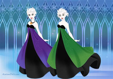 Ursula And Her Sister Morgana The Two Evil Sea Witches Disney