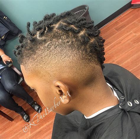 Fohawk Fade Haircut 12 African American Hairstyles Trend For Black