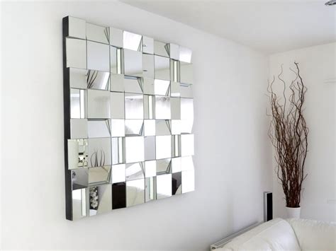 Abstract frames can be geometric, sunburst, broken glass and anything that appeals to the artist that is creating the design. 15 Best Ideas of Abstract Mirror Wall Art