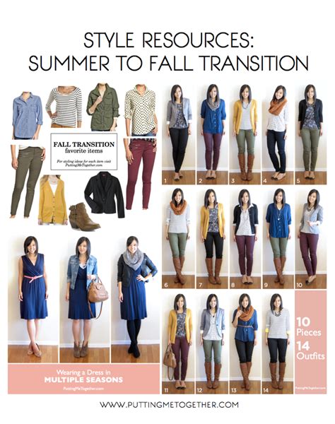 Style Resources For Transitioning From Summer To Fall Fall Transition