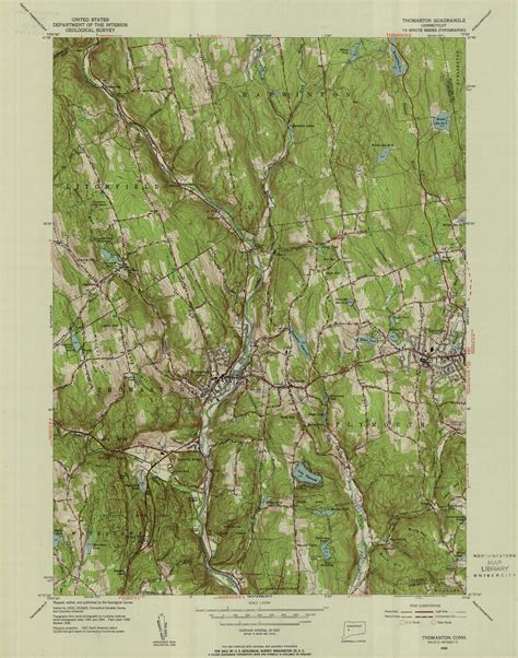 Thomaston Quadrangle 1956 Usgs Topographic Map 124000 Flickr