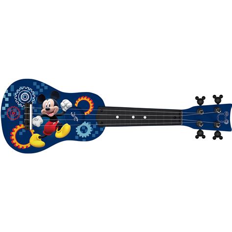 First Act Disney Mickey Mouse Mini Guitar Mo390 Blue