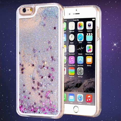 Lack Dynamic Liquid Glitter Sand Quicksand Star Phone
