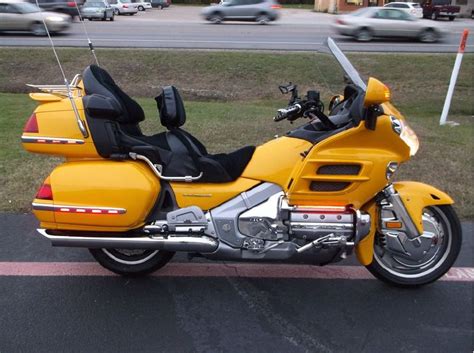 2002 goldwing for sale the bright yellow 2002 goldwing for sale has a motorcycle trailer that goes with it and both are in very good condition. 2003 Honda GOLDWING for sale on 2040motos