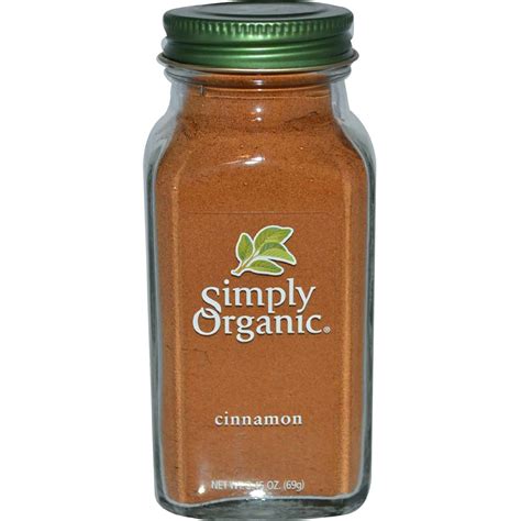 Simply Organic Cinnamon 245 Oz 69 G